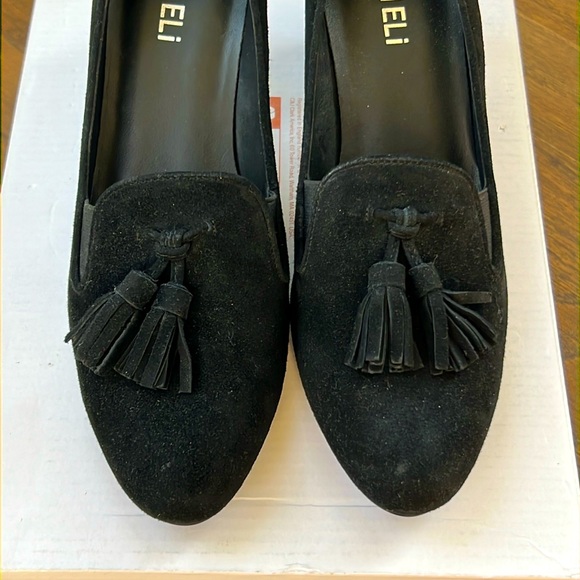 Vaneli Dedalo Suede Tassel Heels - Picture 3 of 10